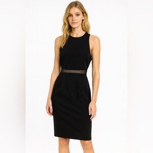 Alexander Wang Black Cutout Mesh Waist Dress – Size 6 little black dress
